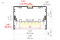 Preview: LED Pendelleuchte MOD-100